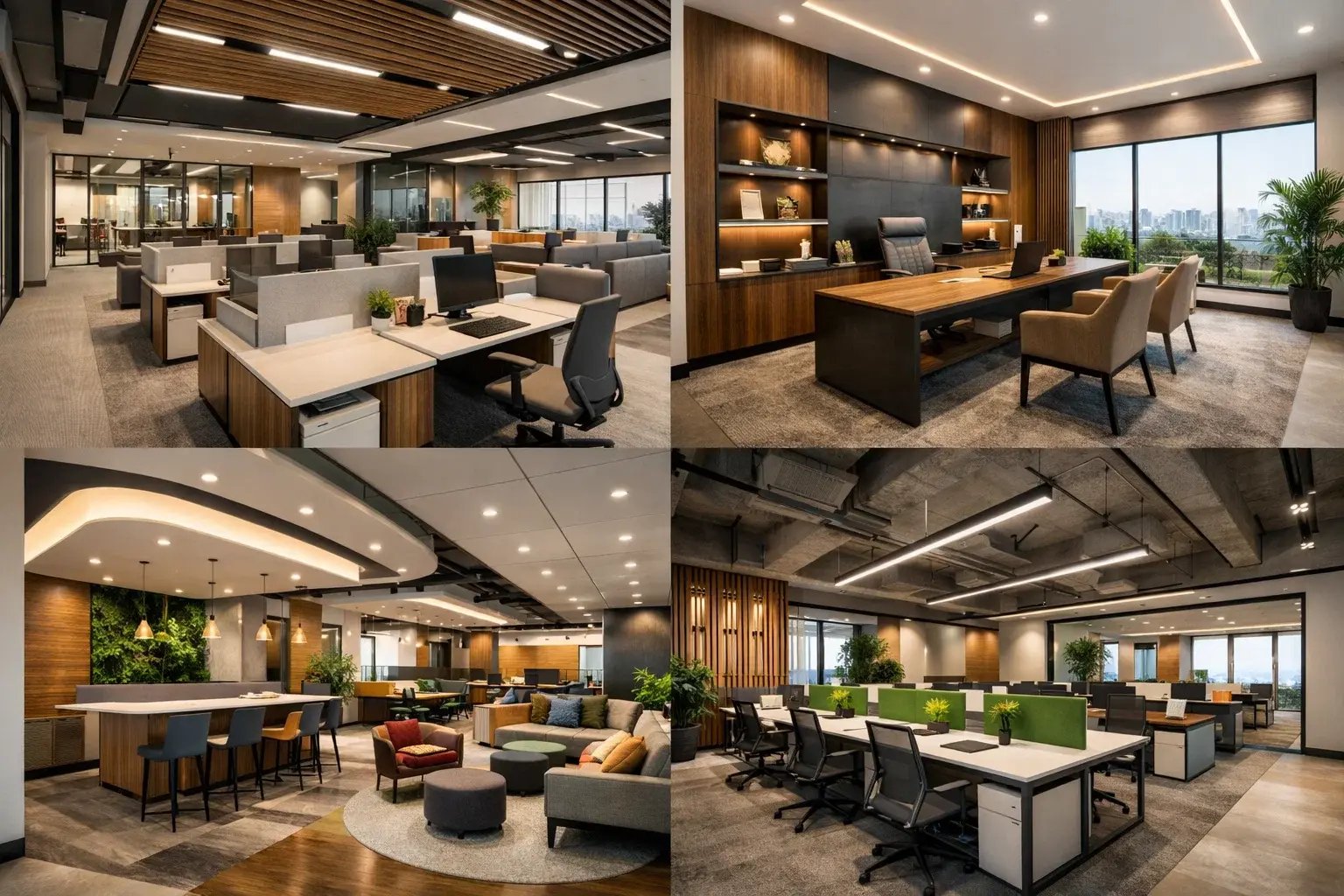 Executive Workstation Angular Design manufacturers